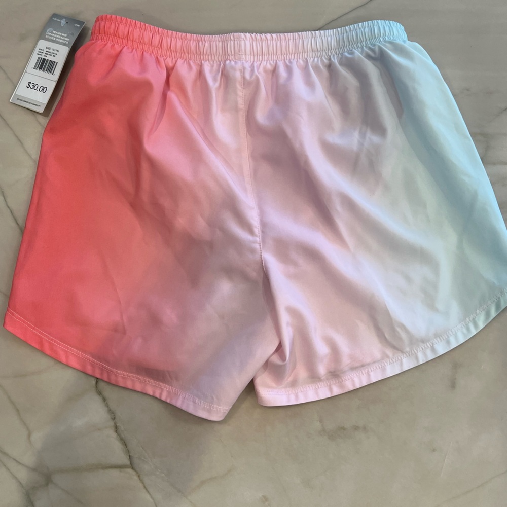 Girls Adidas pastel shorts sz XL NWT. - Picture 3 of 4